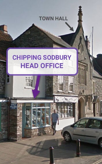 Our Chipping Sodbury Solicitors Head Office near Yate, Bristol